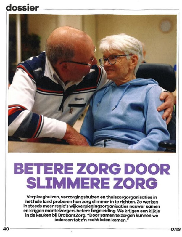 Betere zorg door slimmere zorg